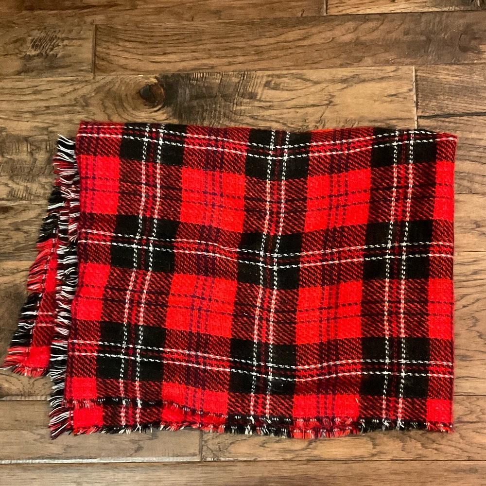 Buffalo Plaid Blanket Scarf